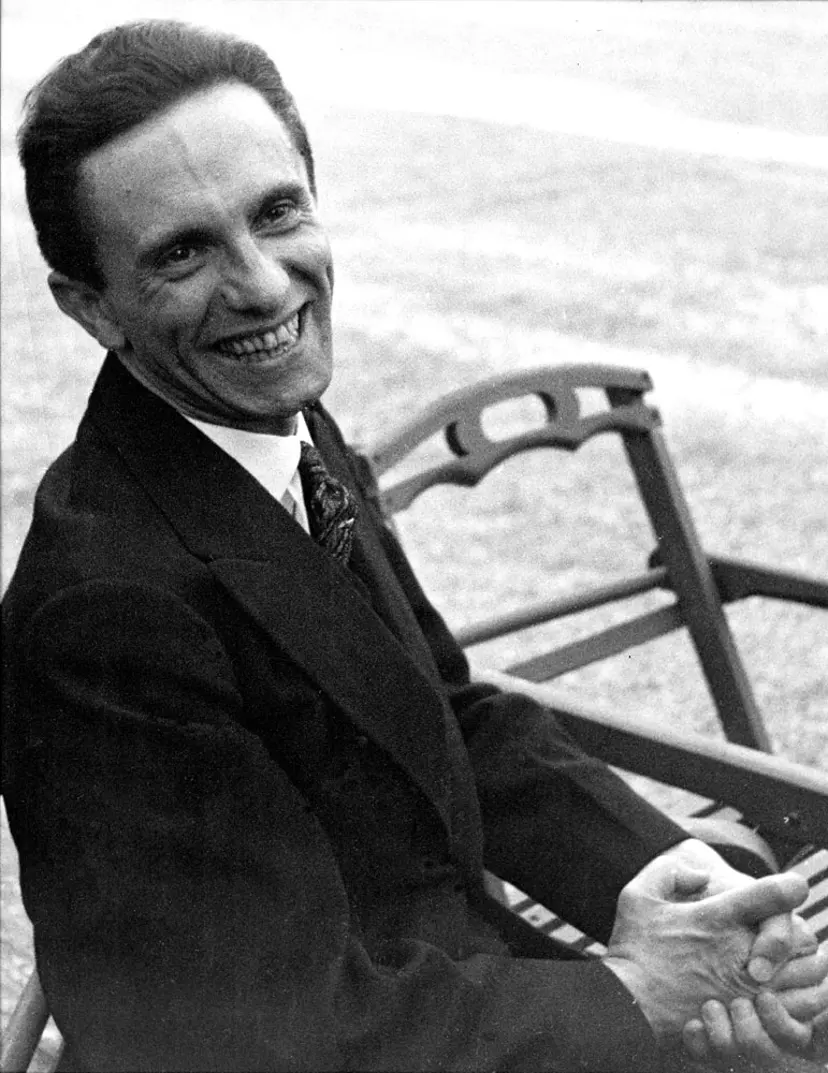 Another portrait of Goebbels from Alfred Eisenstaedt’s Geneva series.