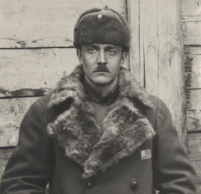 Harold F. Blandy, an American Relief Administration worker. Winter 1922.